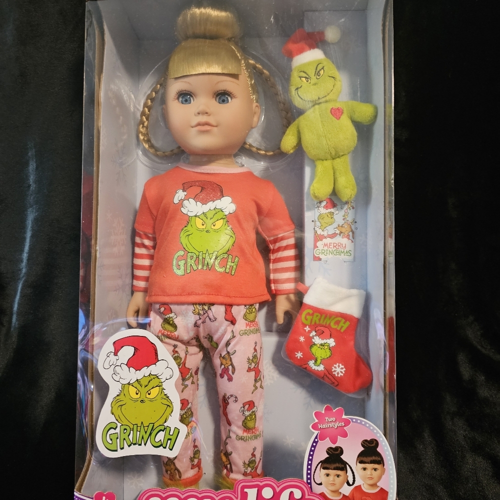 My Life Poseable Grinch Sleepover 18 Inch Doll